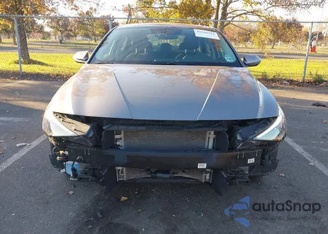 2021 Hyundai Elantra Hybrid Limited from USA, damaged, VIN KMHLN4AJ4MU007167